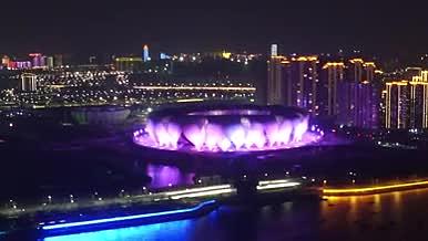 杭州奥体博览中心体育场视频的预览图